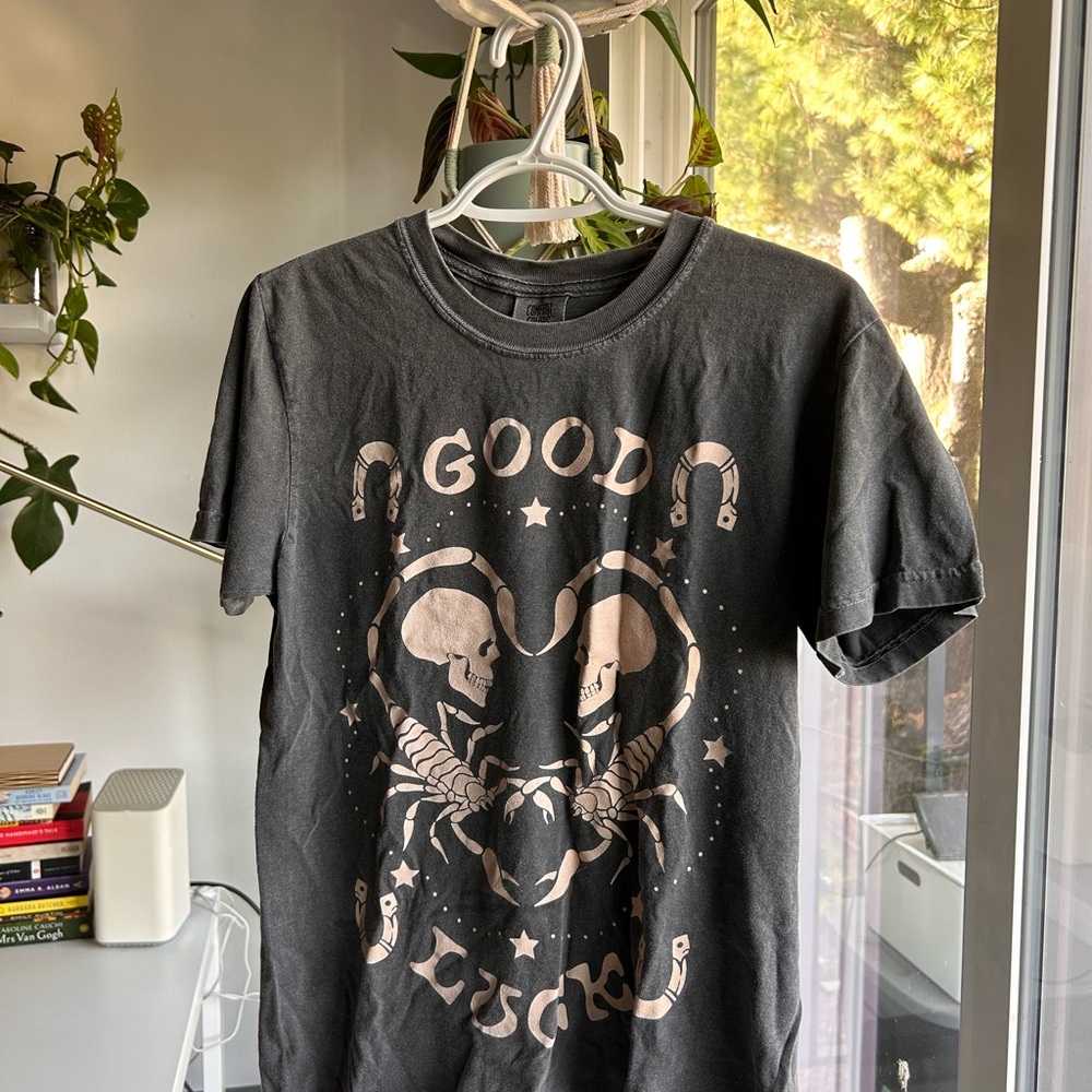 Comfort Colors Gray Graphic Tee